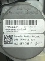 Audi A6 S6 C7 4G Etuistuimen turvavyö 4G8857705F