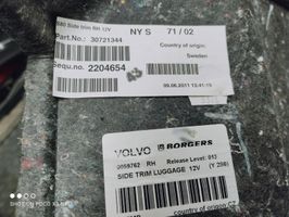 Volvo S80 Garniture panneau latérale du coffre 30721344