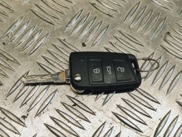 Volkswagen Golf VII Klucz / Karta zapłonu 
