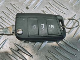 Volkswagen Golf VII Klucz / Karta zapłonu 