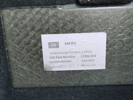 Opel Zafira C Trunk bottom trim panel 13366364