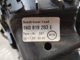 Audi A4 S4 B8 8K Grille d'aération arrière 8K0819203E