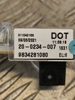 Citroen C4 III e-C4 Luce d’arresto centrale/supplementare 9834281080