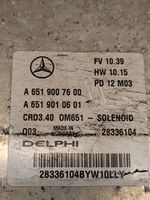 Mercedes-Benz B W246 W242 Calculateur moteur ECU A6519007600