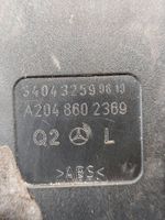 Mercedes-Benz GLK (X204) Klamra przedniego pasa bezpieczeństwa A2048602369