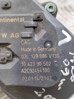 Volkswagen Golf VI Intake manifold valve actuator/motor 03L129086