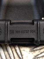 Opel Astra K Rail de pare-brise de porte avant 39115737