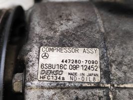 Mercedes-Benz C W204 Kompresor / Sprężarka klimatyzacji A/C 4472807090