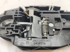 Peugeot 208 Support extérieur, poignée de porte arrière 9802977380