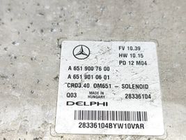 Mercedes-Benz B W246 W242 Variklio valdymo blokas A6519007600