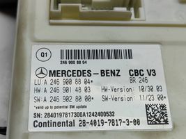 Mercedes-Benz B W246 W242 SAM valdymo blokas A2469008004