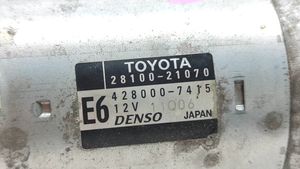 Toyota Yaris Démarreur 2810021070