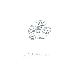 KIA Sportage Pagrindinis galinių durų stiklas 43R00048