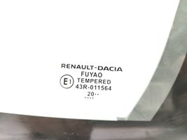 Dacia Sandero Szyba karoseryjna drzwi tylnych 43R011564