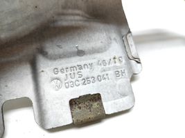 Audi A3 S3 A3 Sportback 8P Osłona termiczna rury wydechowej 03C253041BH