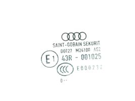 Audi A3 S3 A3 Sportback 8P Vetro del finestrino della portiera anteriore - quattro porte 43R001025