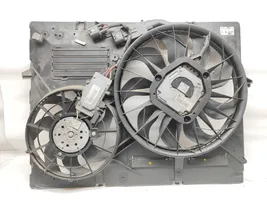 Volkswagen Touareg I Kale ventilateur de radiateur refroidissement moteur 7L0121203G