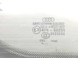 Audi A8 S8 D3 4E Finestrino/vetro retro 43R00351