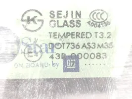 Saturn Vue Rear side window/glass 43R000083