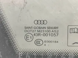 Audi A3 S3 8V Galinis šoninis kėbulo stiklas 43R001057