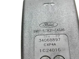 Ford Focus Klamra tylnego pasa bezpieczeństwa BM51613K21CA