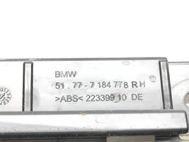 BMW 5 F10 F11 Support, marche-pieds 7184778