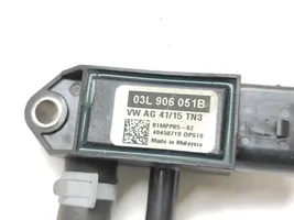 Audi Q3 8U Sensore di pressione dei gas di scarico 03L906051B