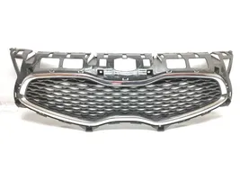 KIA Carens III Grille calandre supérieure de pare-chocs avant 86351A4000