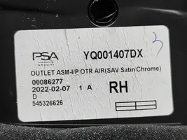 Citroen C3 Aircross Kojelaudan sivutuuletussuuttimen kehys 545326626