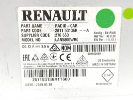 Renault Trafic III (X82) Radija/ CD/DVD grotuvas/ navigacija 281153136R