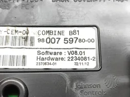 Citroen DS5 Compteur de vitesse tableau de bord 9800759780