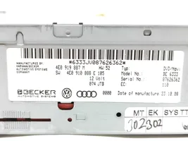 Audi A4 S4 B8 8K Unité de navigation Lecteur CD / DVD 4E0919887M