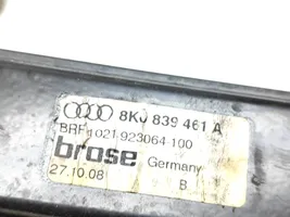 Audi A4 S4 B8 8K Rear window lifting mechanism without motor 8K0839461A