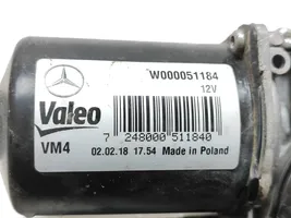 Mercedes-Benz Vito Viano W447 Tiranti e motorino del tergicristallo anteriore W000051184