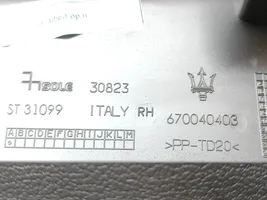 Maserati Levante Kita bagažinės apdailos detalė 670040403