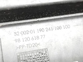 Citroen C3 Grille calandre supérieure de pare-chocs avant 9812061877