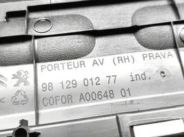 Citroen C3 Garniture de panneau carte de porte avant 9812901277