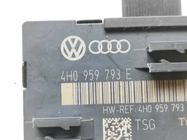 Volkswagen Touareg II Durų elektronikos valdymo blokas 4H0959793E