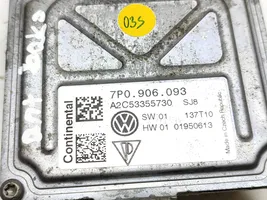 Volkswagen Touareg II Unité de commande / module de pompe à carburant 7P0906093