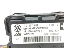 Volkswagen Touareg II ESP Drehratensensor Querbeschleunigungssensor 7P0907652