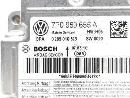 Volkswagen Touareg II Sterownik / Moduł Airbag 7P0959655A