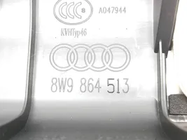 Audi A4 S4 B9 8W Bagāžnieka sliekšņa dekoratīvā apdare 8W9864513