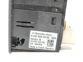 Mercedes-Benz A W177 Connettore plug in USB A2478204002