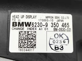 BMW 5 F10 F11 Schermo del visore a sovrimpressione 17089310