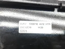 BMW 5 F10 F11 Listwa / Uszczelka szyby drzwi tylnych 7209716
