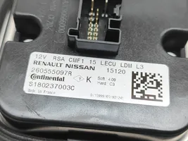 Renault Kadjar Ajovalojen virranrajoitinmoduuli Xenon 260555097R