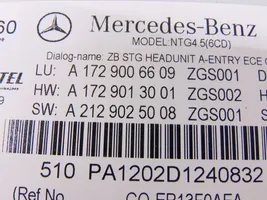 Mercedes-Benz SLK R172 Unité principale radio / CD / DVD / GPS 1729006609