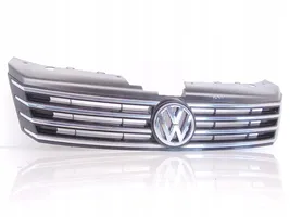 Volkswagen PASSAT B7 Grille calandre supérieure de pare-chocs avant 3AA853651