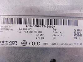 Audi A8 S8 D3 4E Multimedian ohjauslaite 4E0035729