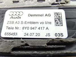 Audi A3 8Y Listwa progowa przednia / nakładka 8Y0947417A